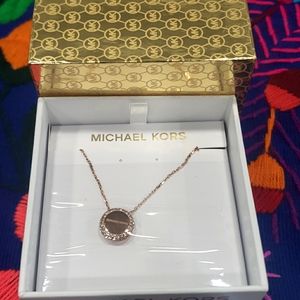 ON SALE!! Michael Kors Rose Gold Pendant